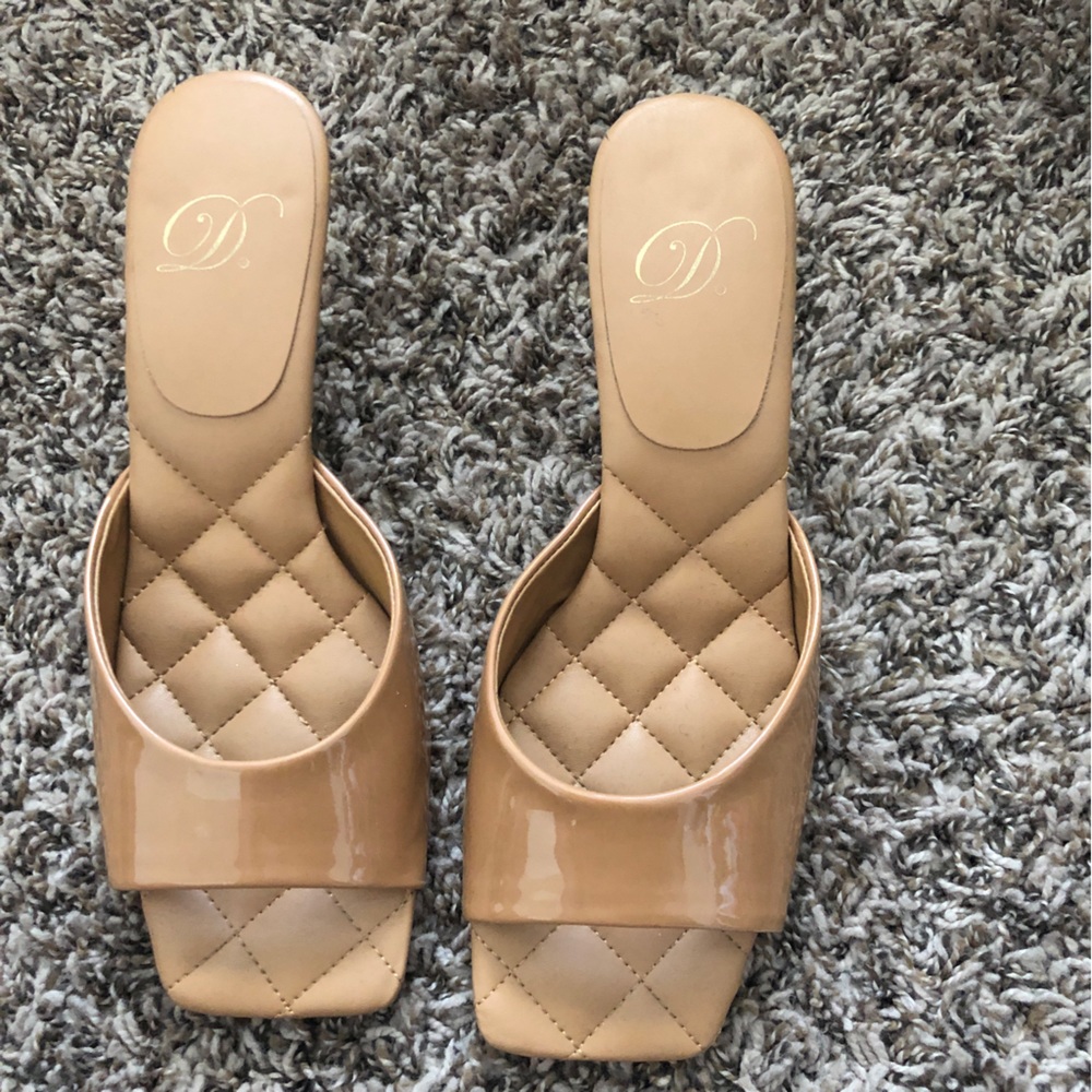 Brown heels